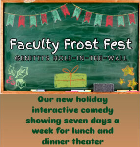 Faculty Frost Fest Holiday Show