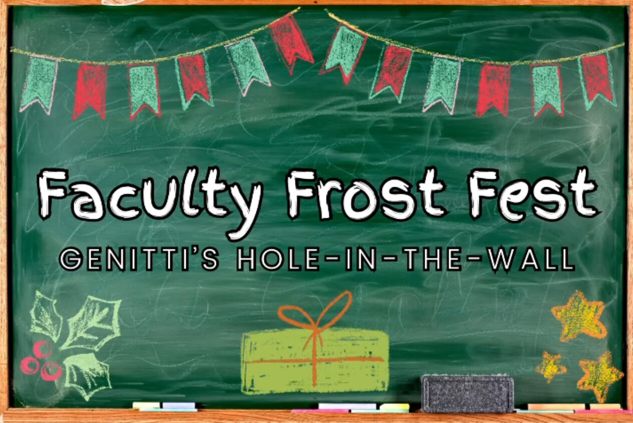 Faculty Frost Fest Holiday Show